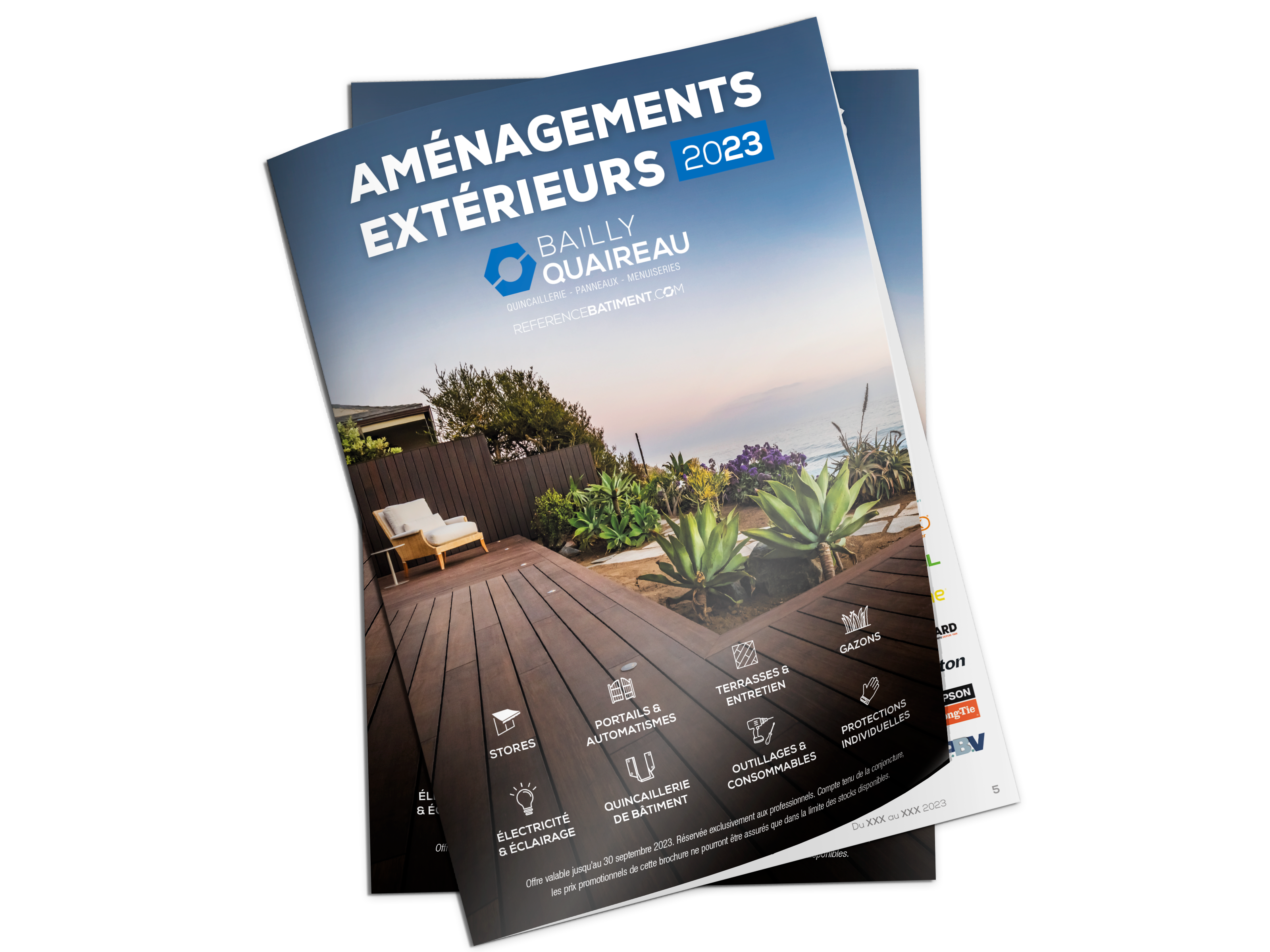 Couverture de PROMO AMÉNAGEMENTS EXTÉRIEURS du 03/04/2023 au 30/09/2023